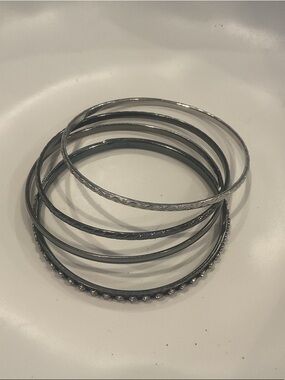 Stackable Bangle Bracelet Set